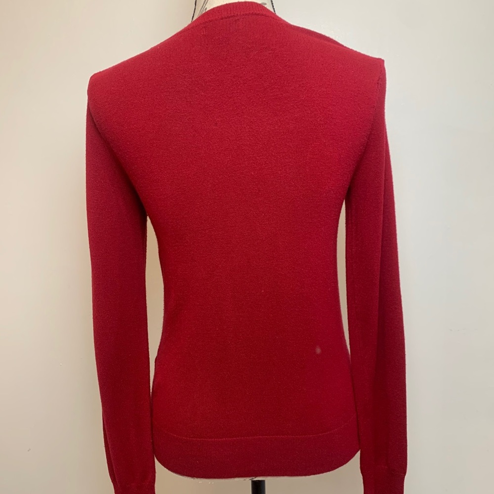 Express Red Cardigan Small - Picture 4 of 4